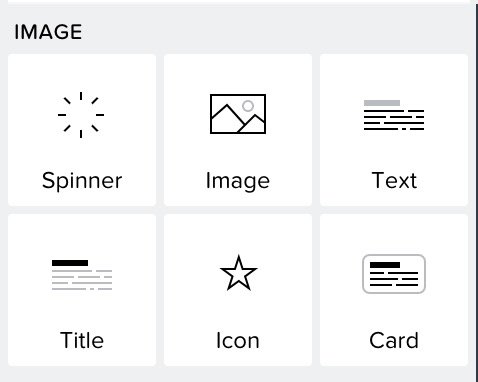 Componentes Image en Appgyver
