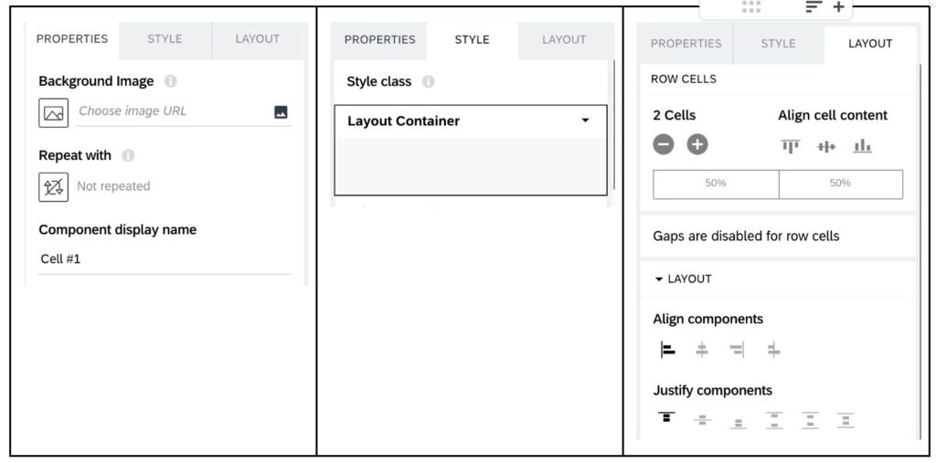 Configuración CELL