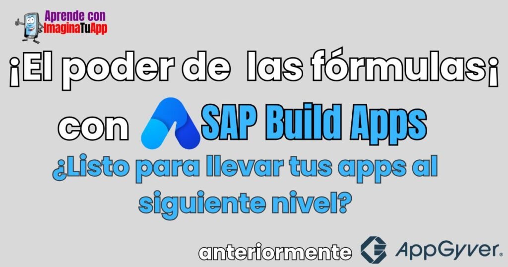 Portada blog SAP Build Fórmulas