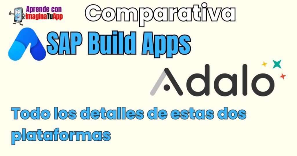 Portada blog comparativa SAP Build aps & Adalo